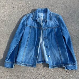 Frame Studded Denim Jacket
